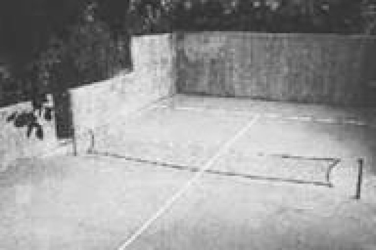 Historic padel court